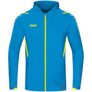 6821-e-443-junior-jacket-jako-a-capuche-challenge-blue-neon-yellow