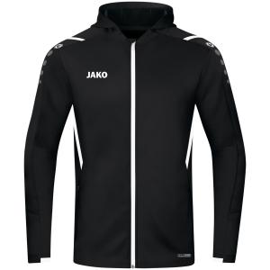 6821-e-802-junior-jacket-jako-a-capuche-challenge-black-white
