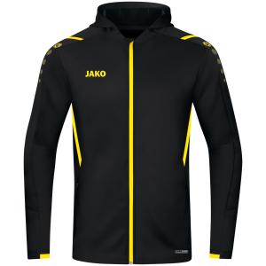 6821-e-803-junior-jacket-jako-a-capuche-challenge-black-yellow-lemon