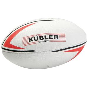d6035-mini-ball-kuebler-sport-white-red-size-1