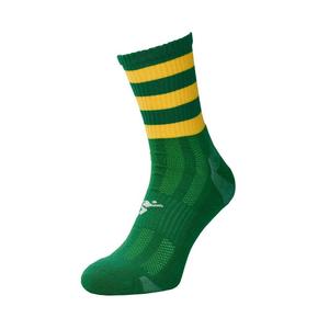 721mgd-medium-high-socks-precision-pro-hooped-gaa-green-gold-40-46