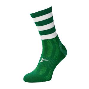 721mgw-medium-high-socks-precision-pro-hooped-gaa-green-white-40-46