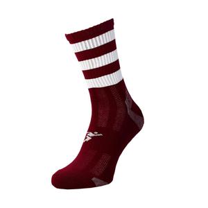721mmw-medium-high-socks-precision-pro-hooped-gaa-maroon-white-40-46